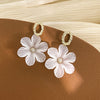 Mori Resin Flower Earrings
