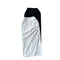 Irregular Design High-waist Pleated Skirt