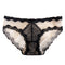 Lace Sheer Mesh Low-rise Briefs