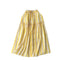 Elastic Waist Patchwork Floral Skirt