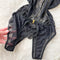 Fishbone Corset Black Lace Jumpsuit