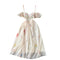 Fairy Floral Bustier Halter Dress