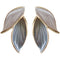 Mori Styled Leaf Earrings
