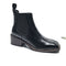 Short Tube Thick Heel Chelsea Boots