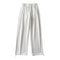 Wide Leg Pants With Drawstring Straps