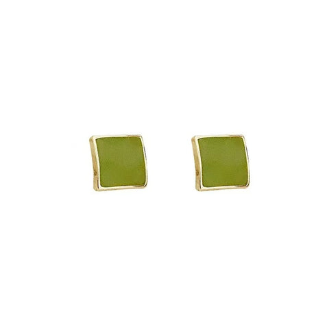 Retro Simple Square earrings