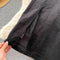 Lace Camisole&Black Corduroy Bustier 2Pcs Set