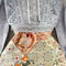 Patchwork Bubble Sleeve Faux Two-pieces Dress