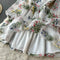 Niche Chiffon Floral Printed Dress