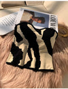 Chest - Wrapped Zebra Halter Vest