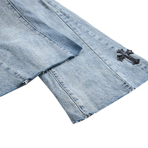 Patch Micro Flared Jeans