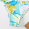 Colorful Print Padded Strap Bikini