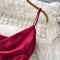 Elegant Waist-skimming Satin Slip Dress