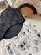 Ink Print Camisole Dress Chiffon Cardigan Two-piece