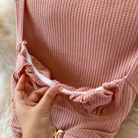 Fashion High-waist Skinny Two-piece Suit