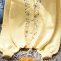 Korean Style Floral Embroidered Cardigan