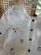 Blue And White Porcelain Suit Set With Baby Collar