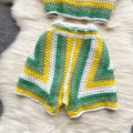Crocheted Knitted Rompers