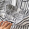 Elegant Striped Shirt&Trousers 2Pcs Set