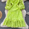 Vintage Lace Fairy Fishtail Dress