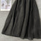 Solid Color Layered Expansion Skirt