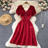 Lace Lace Patchwork Baby Collar Dress