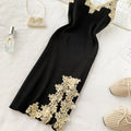 Lace Knitted Slip Dress