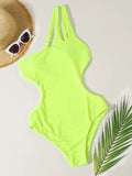 One-shoulder One-piece Swimsuit