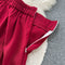 Bowknot Camisole&Wide-leg Trousers 2Pcs