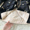 Gold Velvet Bear Print Lace-up Jacket