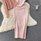 Cardigan&Knitted Slip Dress 2Pcs Set