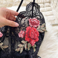 Sexy Lace Floral Embroidered Jumpsuit