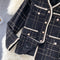 French Vintage Buttoned Short Jacket