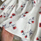 Printed Puff Sleeve Ruffle Skirt