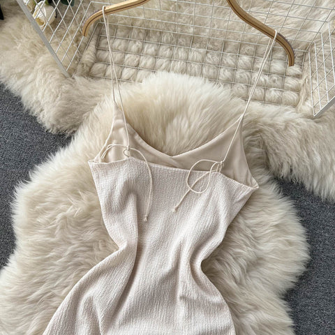 Camellia Halter Dress With Halter Back