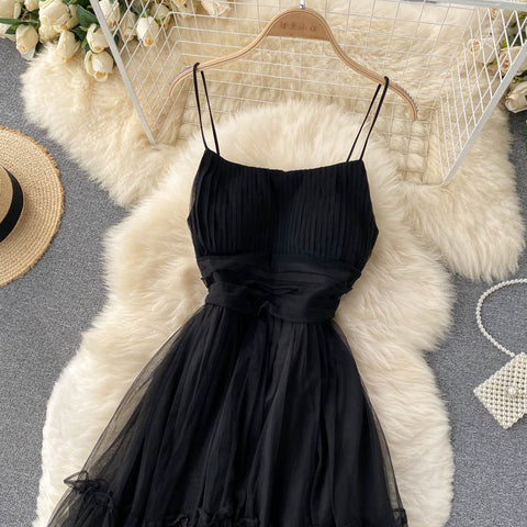 Halter Gauze Dress