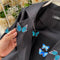 Embroidered Butterfly Blazer&Halter Dress 2PCS