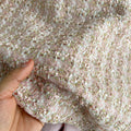 Bowknot Net Yarn Sequin Stitching Dress