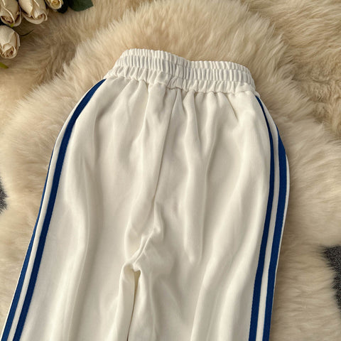 Casual Striped Baggy Harem Trousers