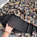 Halter Strap Floral Suspender Dress