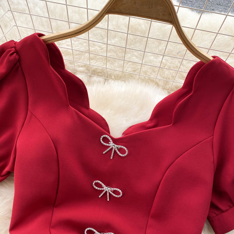 Lace Lace Patchwork Baby Collar Dress