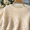 Flared Sleeve Sweater&Skirt 2Pcs Set