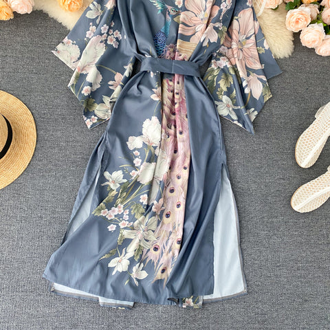 Silk Satin Pajamas And Beach Dress