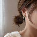 Six-pointed Star Asymmetrical Earrings