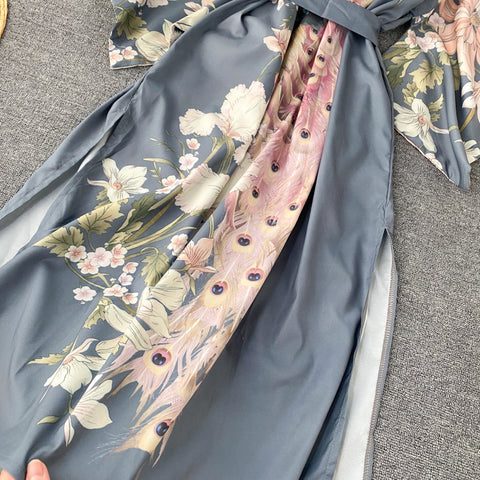 Silk Satin Pajamas And Beach Dress