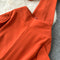 Lapeled Shirt&Wide-leg Trousers 2Pcs Set