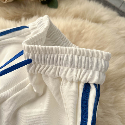Casual Striped Baggy Harem Trousers