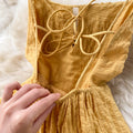 Elegant High-waisted Slip Dress