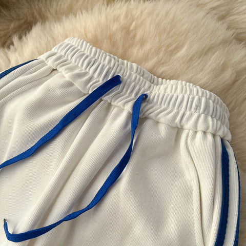 Casual Striped Baggy Harem Trousers
