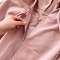 Solid Color Hoodie&Vest&Shorts 3Pcs